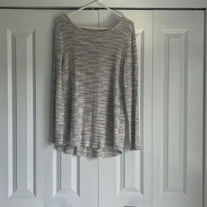 Criss Cross Back Long Sleeve